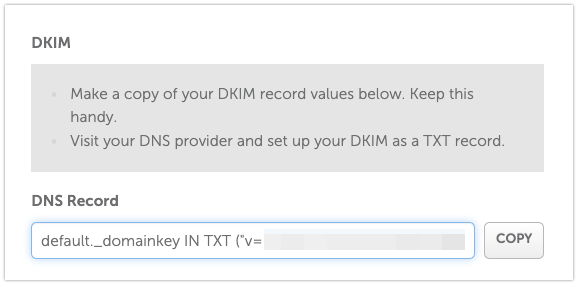 DKIM 记录