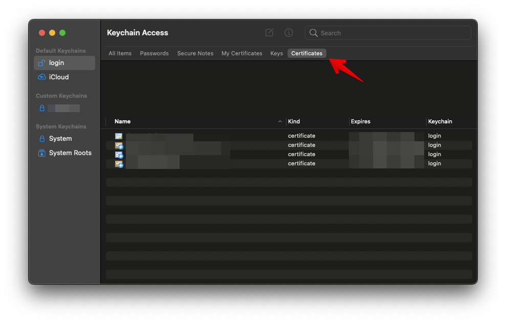 keychain-access